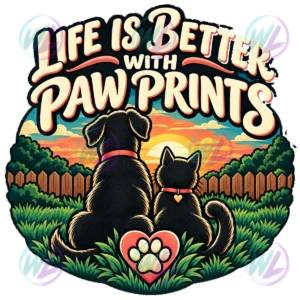 life is better with paw prints watermarked preview