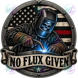 no flux given skeleton and flag watermarked preview