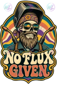 no flux given hippie skull watermarked preview