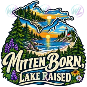 mitten born lake raised watermarked preview